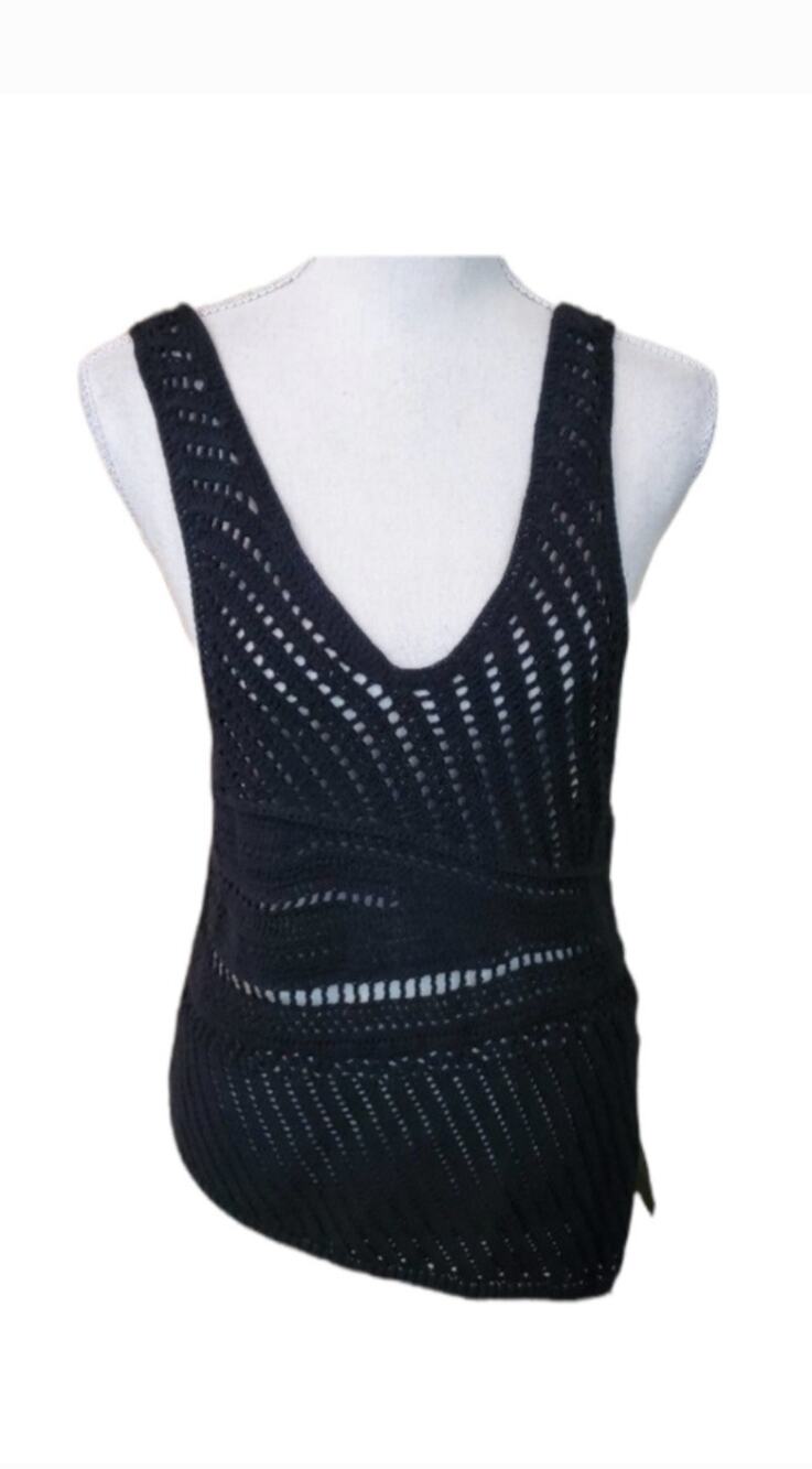 Armani Exchange XXS Asymmetrical Sweater Tank